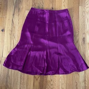 NWT Ann Taylor Purple Skirt